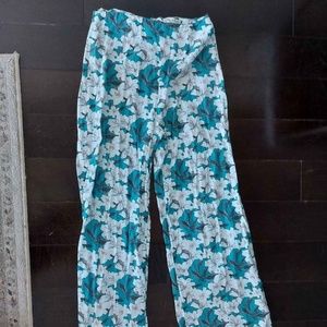 Miss Selfridge Long Floral Trousers